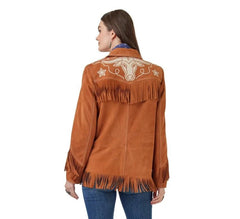 Customized Cowgirl Embroidered Fringes Women Shirt Casual Office Wedding Wear